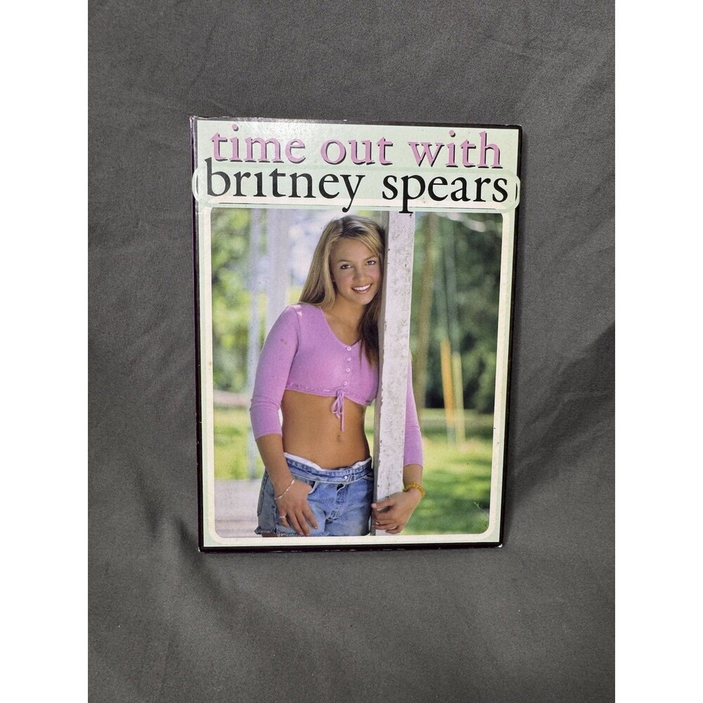 Time Out With Britney Spears - DVD - 1999 - RARE OOP Vintage Y2K Disney Channel